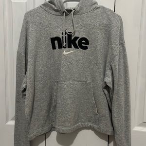 grey nike hoodie